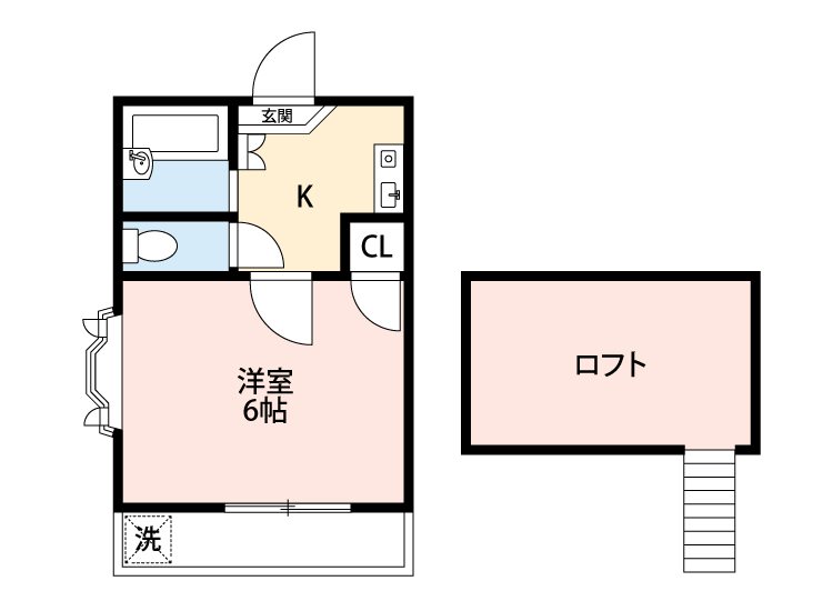 ライズ国府-16の間取り