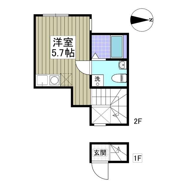 雑司が谷flatsの間取り