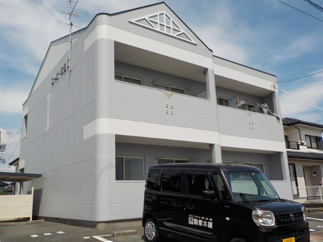 浜松市浜名区新都田のアパートの建物外観