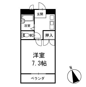 ブリッジテシマの間取り