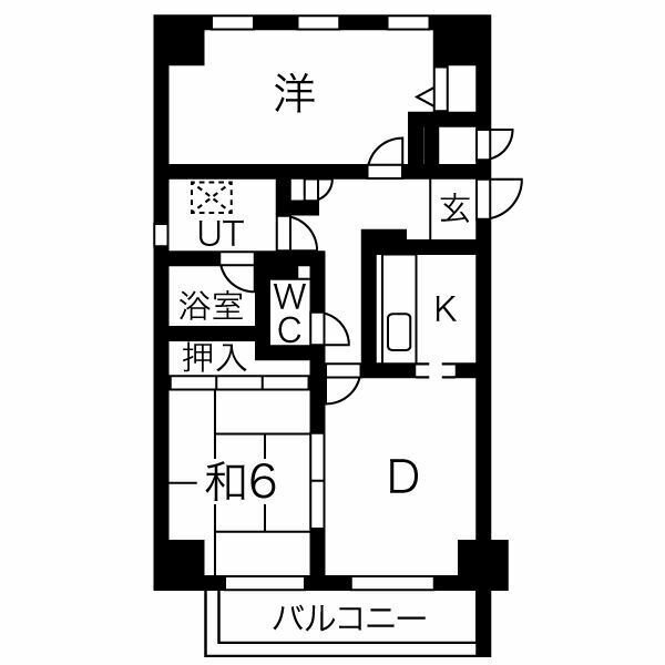 【グレース堀田の間取り】