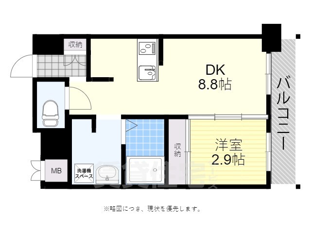 サザンクレスト七道シエルの間取り