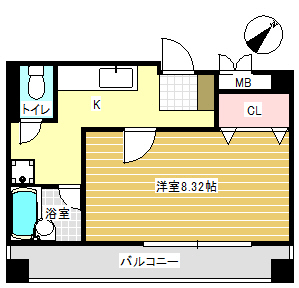 鈴木ビルの間取り