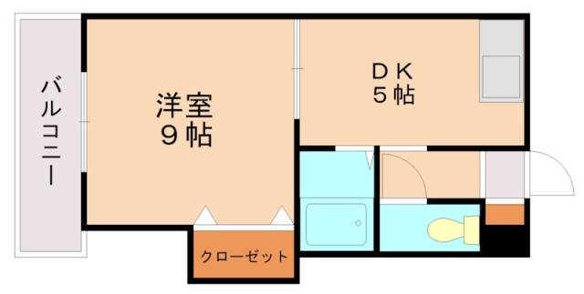 フジコーポラスIの間取り