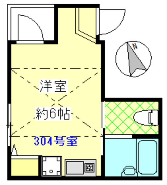 アルファ柴又の間取り