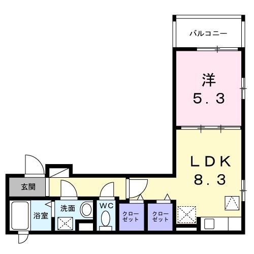 ｓｃｉｍｉａ　ｌｕｃｅの間取り