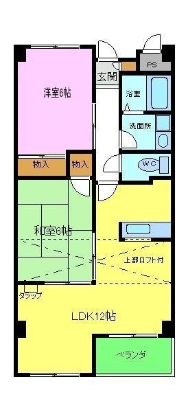 アデューウエダの間取り