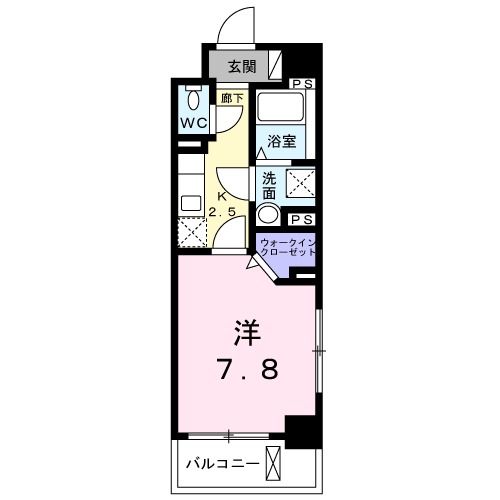 橿原市葛本町のマンションの間取り