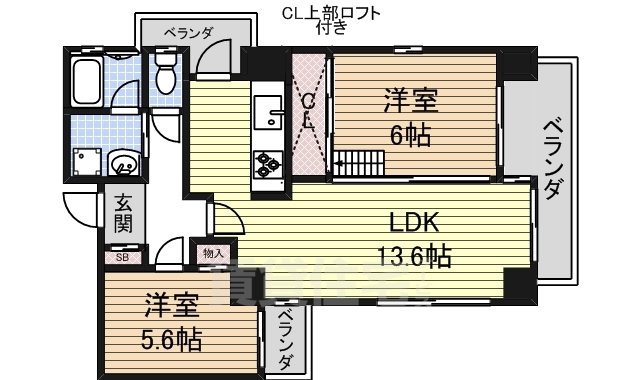 ナビシティ丸の内の間取り