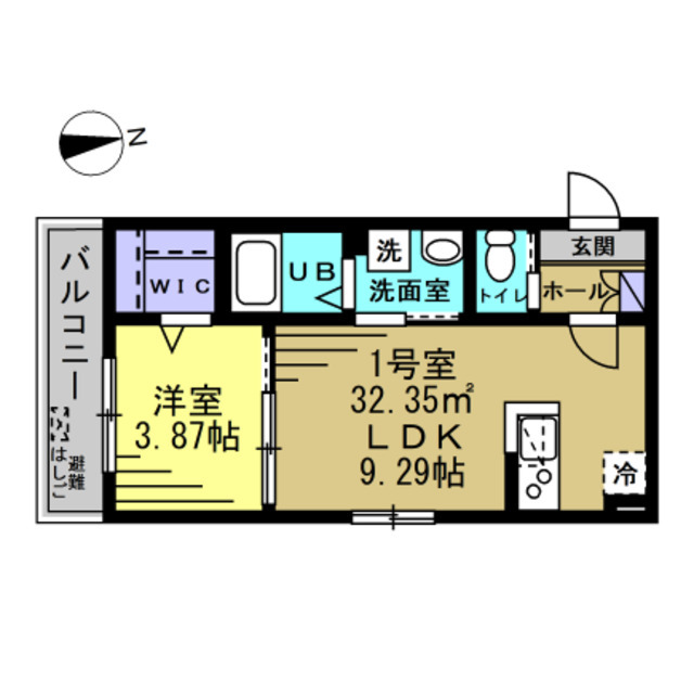 メゾン・ド・Plum新松戸の間取り