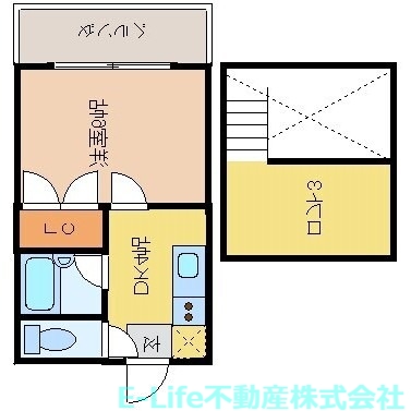 テラス帯山の間取り