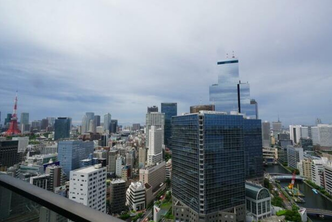 【港区芝浦のマンションの眺望】