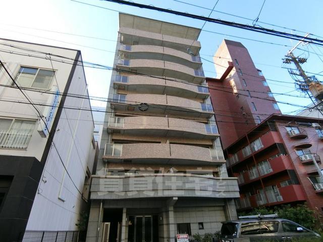 京都市下京区善長寺町のマンションの建物外観