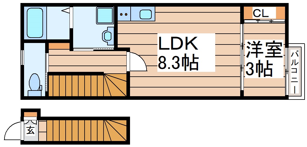 BAU多賀城の間取り