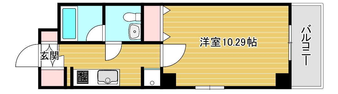 アリビオ港晴の間取り