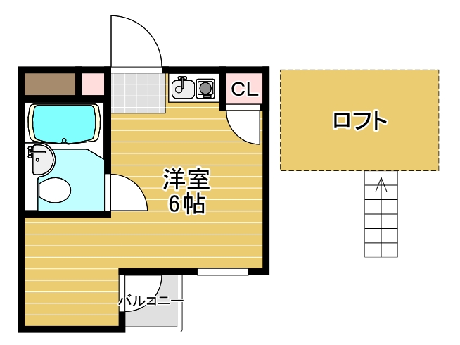 シティホームズ瓦堂の間取り