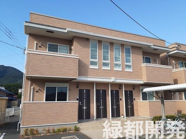 下関市吉見里町のアパートの建物外観