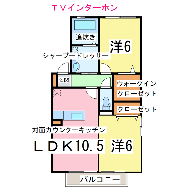 コンコルディアの間取り