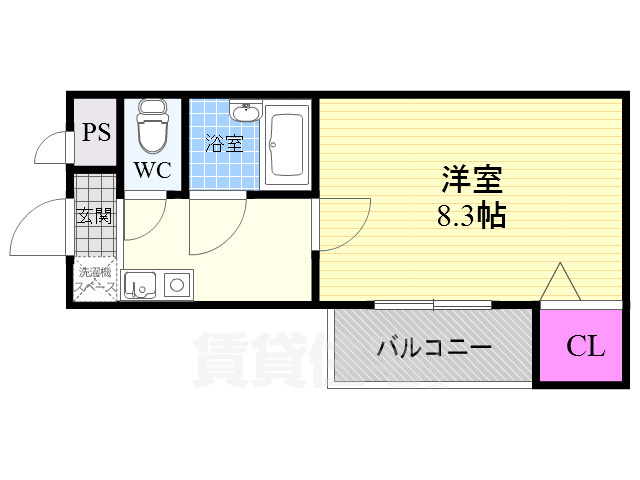 カントリーベアの間取り