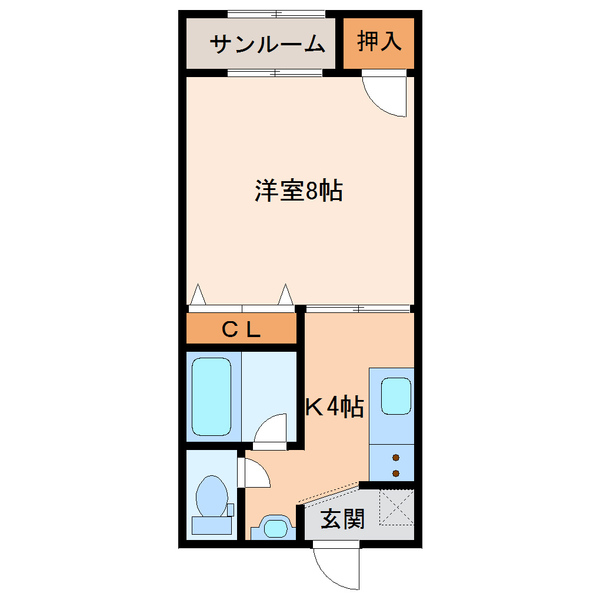 リーブル伏見台の間取り