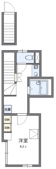 レオパレスマーガレットの間取り