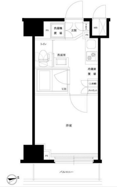 ルーブル羽田西の間取り