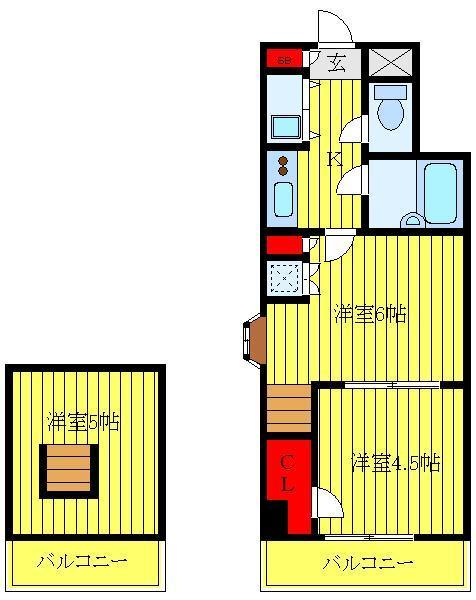 バースの間取り