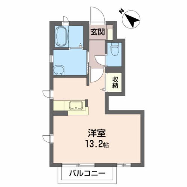 ソレアード・シェソワＤの間取り