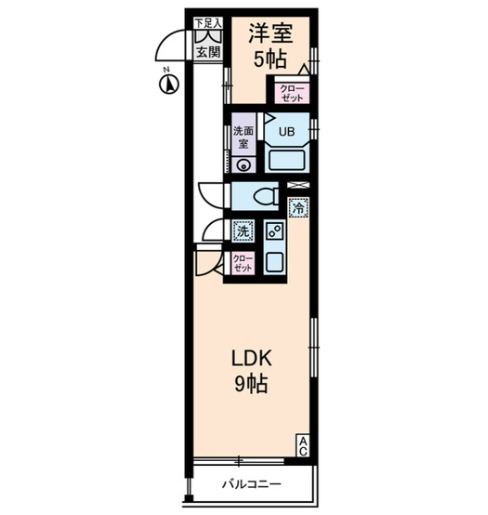 東京都北区堀船１（マンション）の賃貸物件の間取り