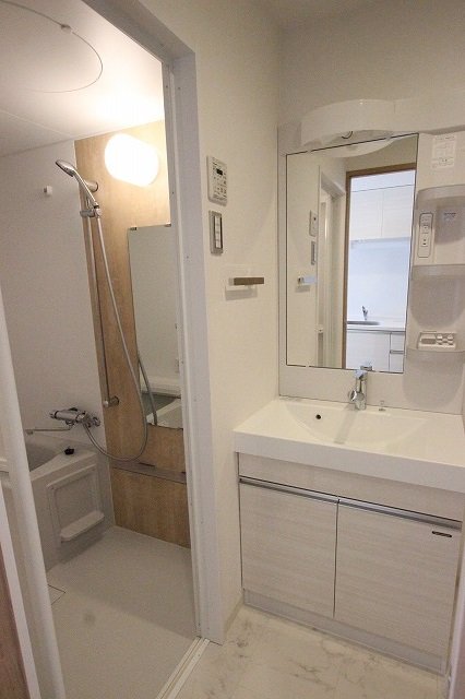 洗面設備　同物件、別号室のものです。