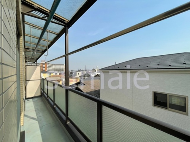 眺望　バルコニーからの景色。