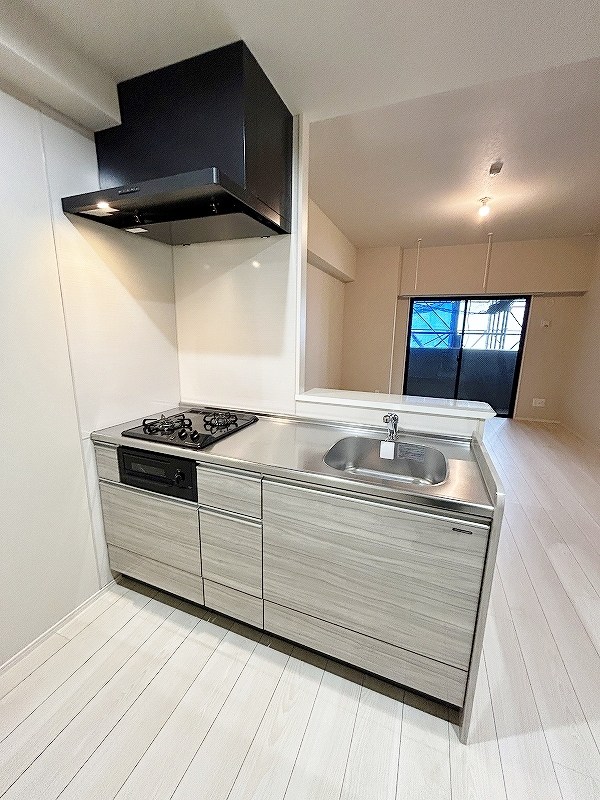 キッチン　★システムキッチングリル付き/2口コンロ★