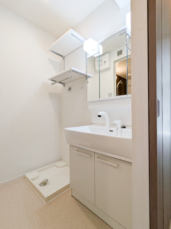 洗面設備　図面と現状に相違がある場合には現状を優先