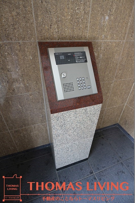 セキュリティ　安心と安全のオートロックです。