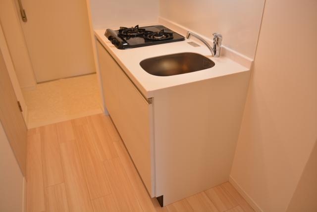 キッチン　システムキッチンでお料理もはかどりますね。