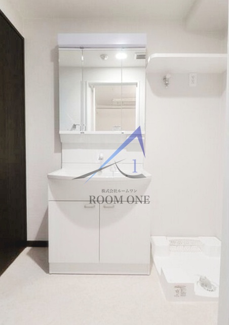 洗面設備　洗面台です。