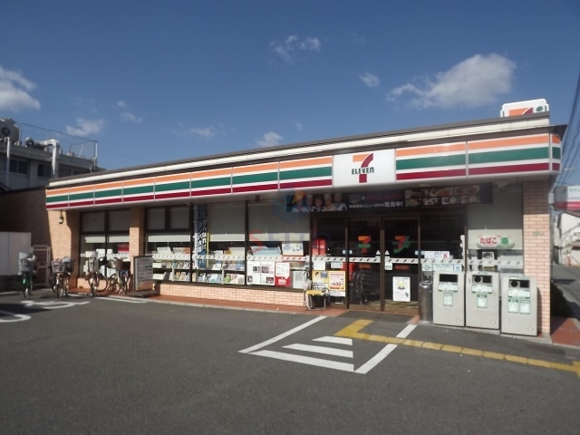 コンビニ　セブンイレブン豊中千成町店（コンビニ）まで639m