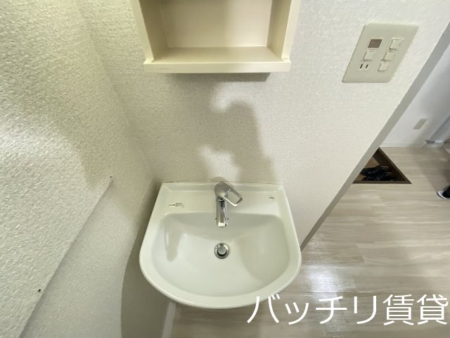 洗面設備　画像は別号室タイプの為、現状を優先致します。