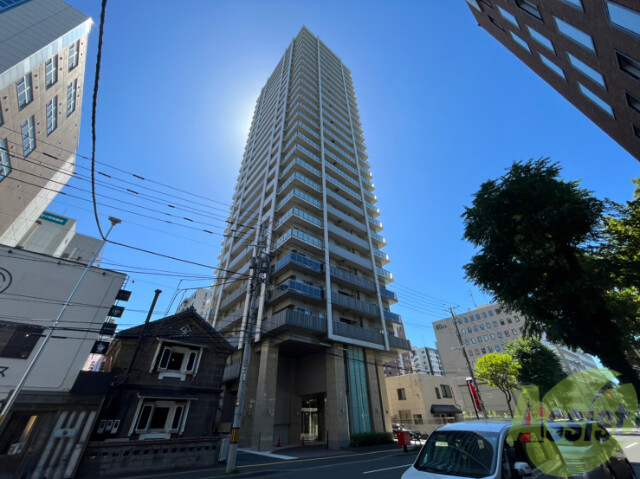 建物外観　札幌市北区北７条西「ブランズタワー札幌」