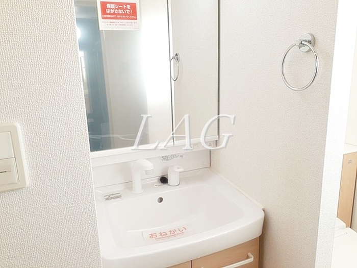洗面設備　洗面台です。