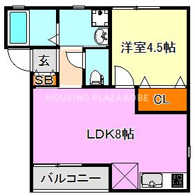 KARIN舞子公園の間取り写真