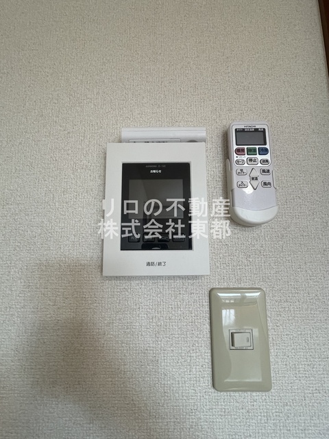 セキュリティ　ＴＶモニター付インターホンがあるので訪問者が一目でわかります