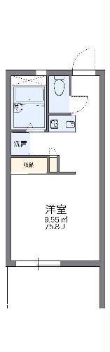 レオパレスＥＡＳＴ　ＦＩＥＬＤ　精華の間取り