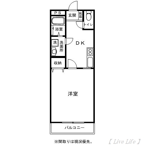 フラワーバスケットの間取り