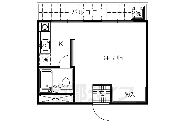 ヤングリーブスの間取り