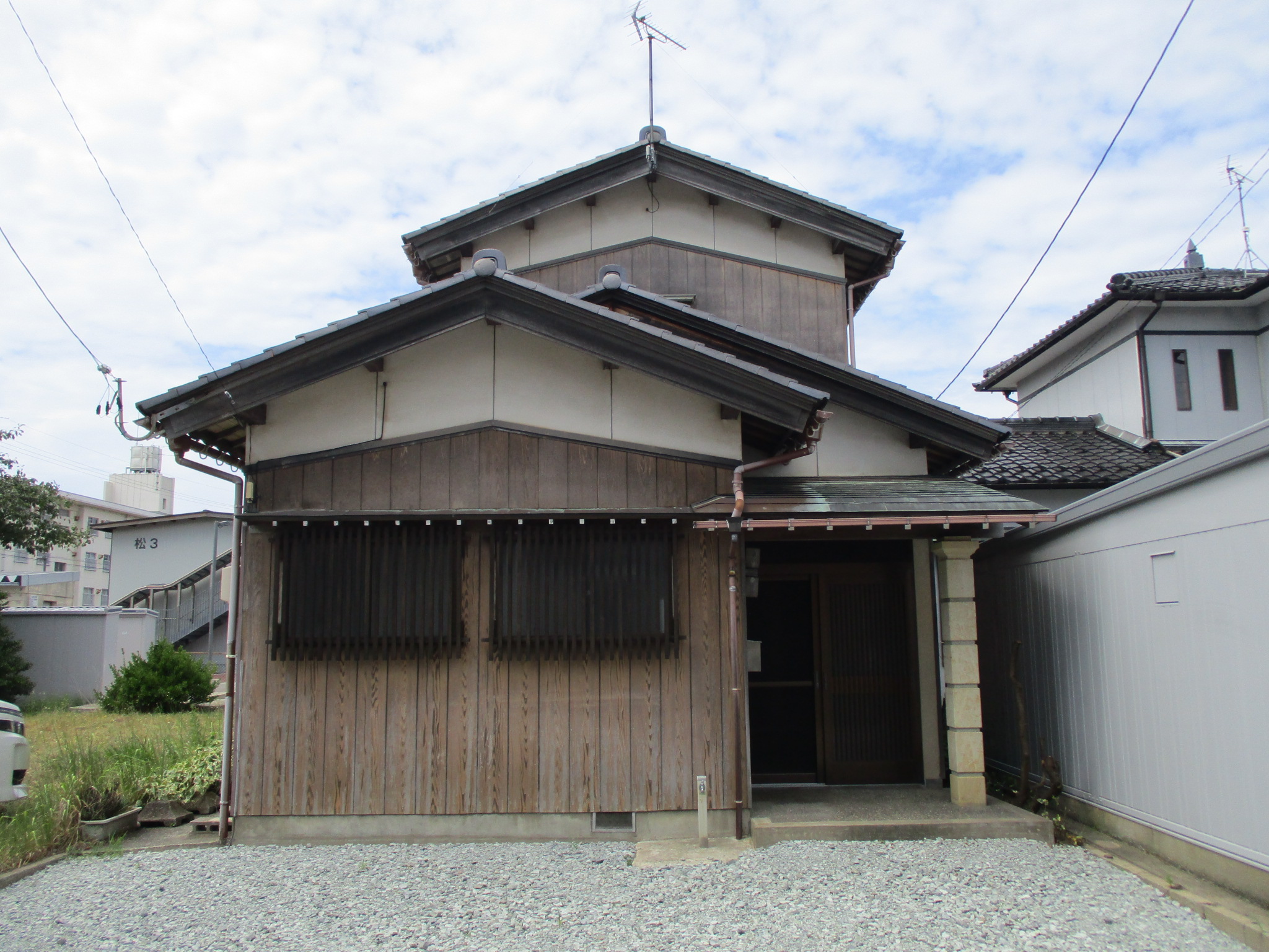 浮柳町貸家の建物外観