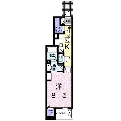 マイ　キャッスル　新栄の間取り