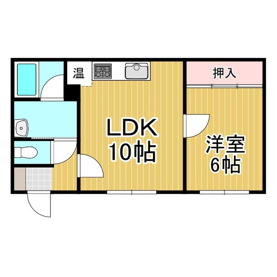 メゾンビエンドの間取り