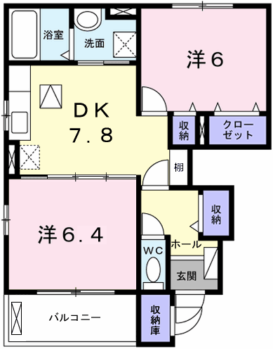 ポラリスIIIの間取り