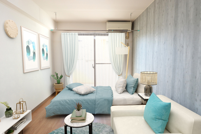 居室・リビング　こちらの家具はＣＧです。家具付きではございません。